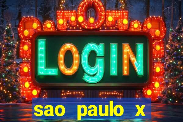 sao paulo x palmeiras palpites